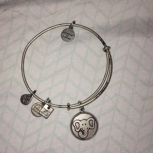 elephant alex & ani bracelet